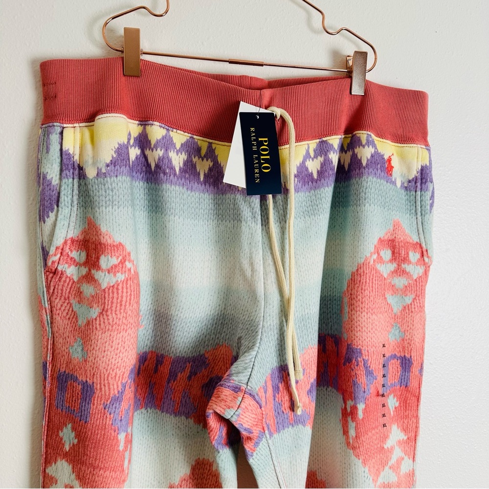 Ralph Lauren Pastel Patterned Joggers - Picture 16 of 16
